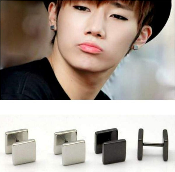 Style Bar Screw Studs Earrings